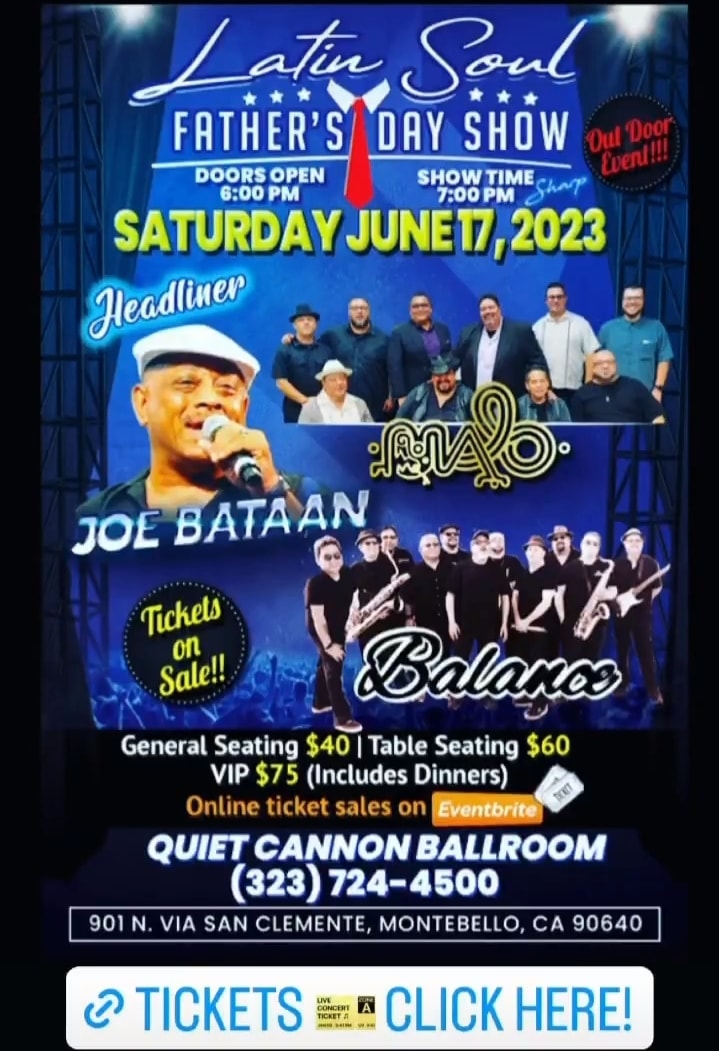 Joe Bataan June 17, 2023 Quiet Cannon, Montebello, California