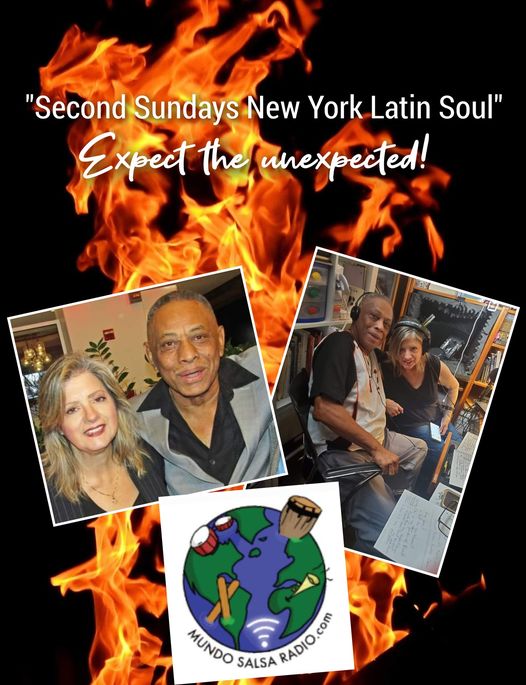 Comin' at'cha Sunday, September 10th @ 8pm ET, Vicki Solá & Joe Bataan explode back onto the airwaves with their new show "SECOND SUNDAYS NEW YORK LATIN SOUL" streaming worldwide on mundosalsaradio.com